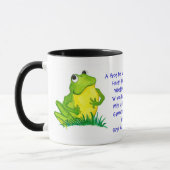 Green Frog Kinderzimmer Rhyme Tasse (Links)
