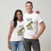 Green Frog Lovers Funny T-Shirt (Unisex)
