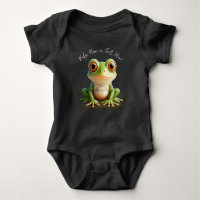 Green Frog Personalisiert Baby Gift