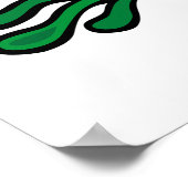 Green Frog Poster (Ecke)