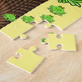 Green Frog Rope Yellow Puzzle (Seite)