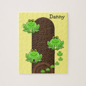 Green Frog Rope Yellow Puzzle (Vertikal)