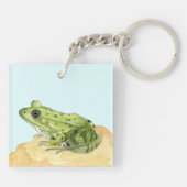 Green Frog Schlüsselanhänger (Rückseite)