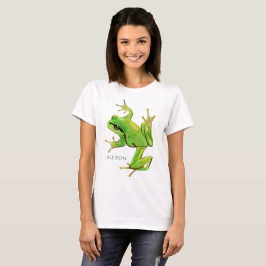 Green Frog T - Shirt (Vorne ganz)