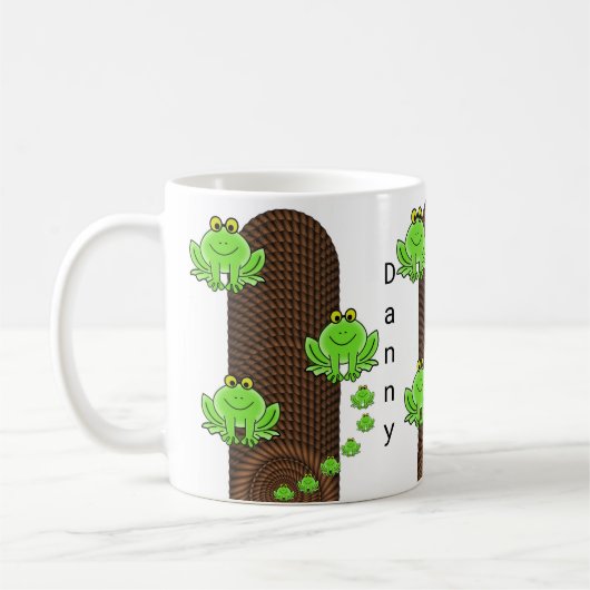 Green Frogs Rope Tasse (Links)