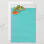 green frogs Stationery Briefpapier (Vorne/Hinten)