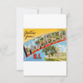 Green From Providence Rhode Island Save The Date (Vorderseite)