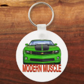 GREEN_FRONT_CAMARO.png Schlüsselanhänger (Vorderseite)