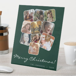 Green Frory Christmas 10 FotoCollage Sockelschild