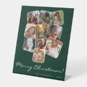 Green Frory Christmas 10 FotoCollage Sockelschild (Vorderseite)