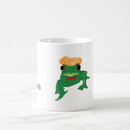Green Frosch Art Kaffeetasse (Mittel)