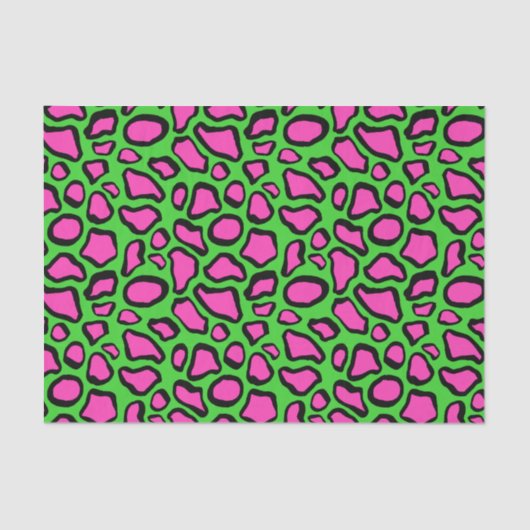 Green Frosch Skin Muster drucken Seidenpapier (Vorderseite)