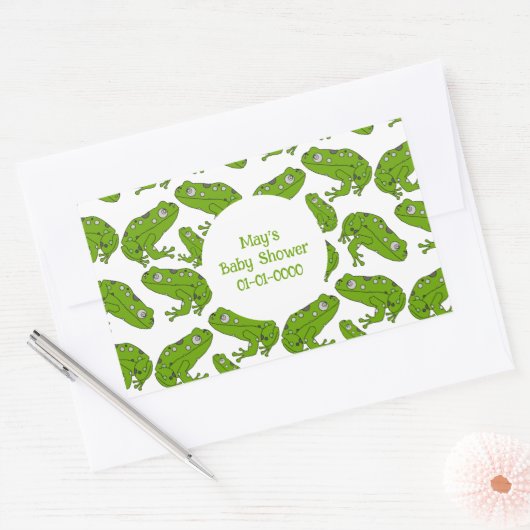 Green Frosch Sticker (Umschlag)