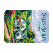 Green Gables Kulturerbe-Stätte Kanada Magnet (Horizontal)