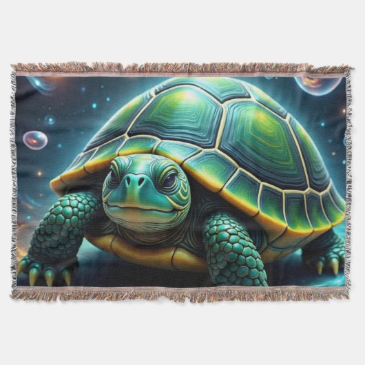 Green Galactic Sea Turtle Decke (Vorderseite)