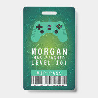 Green Gamer VIP Pass Einladung zum Geburtstag