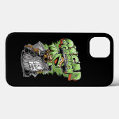 Green Garbage Monster Case-Mate iPhone Hülle (Rückseite (Horizontal))