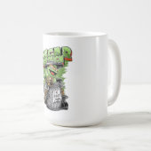 Green Garbage Monster  Kaffeetasse (VorderseiteRechts)