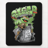 Green Garbage Monster  Mousepad (Vorne)