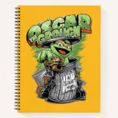 Green Garbage Monster Notizblock (Vorderseite)
