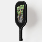 Green Garbage Monster Pickleball Schläger (Links)
