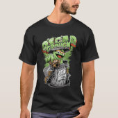 Green Garbage Monster Playera T-Shirt (Vorderseite)
