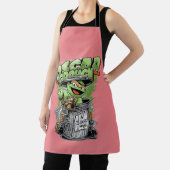 Green Garbage Monster Schürze (InSitu)