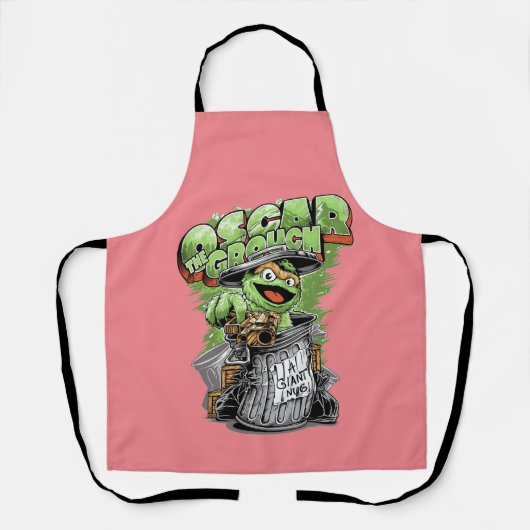 Green Garbage Monster  Schürze (Vorderseite)