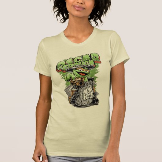 Green Garbage Monster T-Shirt (Vorderseite)