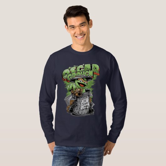 Green Garbage Monster T-Shirt (Vorne ganz)