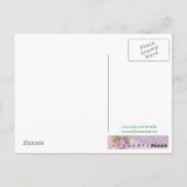 Green Garden Faiasy Fantasy Art Postkarte (Rückseite)