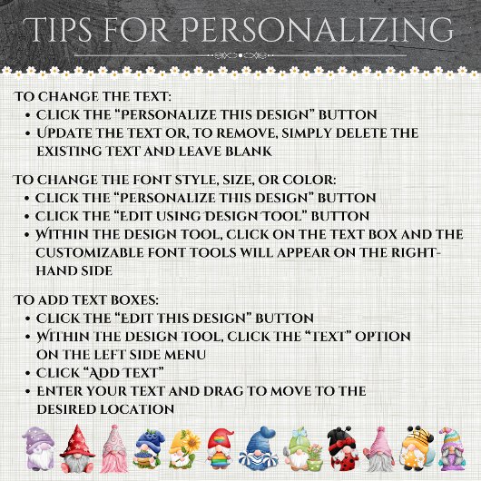 Green Garden Gnome Good Things Grow Here Untersetzer