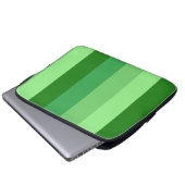 Green Garden Laptop Sleeve (Vorne Knopf)
