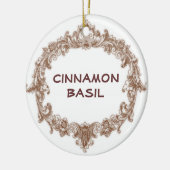 Green Garden Marker Keramikornament (Links)