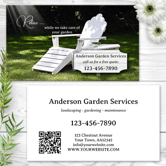 Green Garden Services Visitenkarte