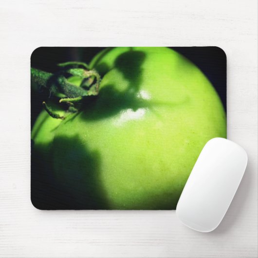 Green Garden Tomato Mousepad (Mit Mouse)