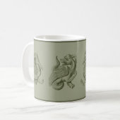Green Gargoyles Coffee Tasse (Vorderseite Links)