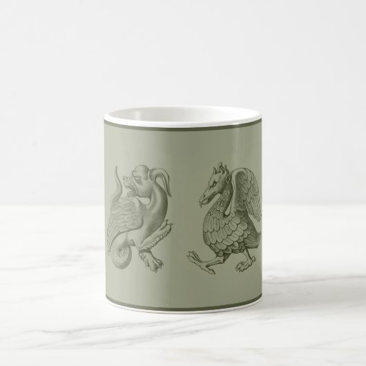 Green Gargoyles Coffee Tasse (Mittel)