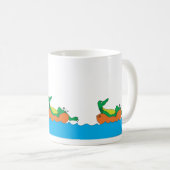 Green Gator Innertube Tasse (VorderseiteRechts)