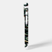 Green Gazing Medusa Kopf voller Schlangen Case-Mate iPhone Hülle (Rückseite / Links)