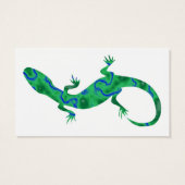 Green Gecko Business Cards (Rückseite)