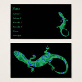 Green Gecko Business Cards (Vorne & Hinten)
