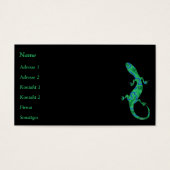 Green Gecko Business Cards (Vorderseite)