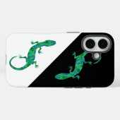 Green Gecko Case-Mate iPhone Hülle (Rückseite (Horizontal))