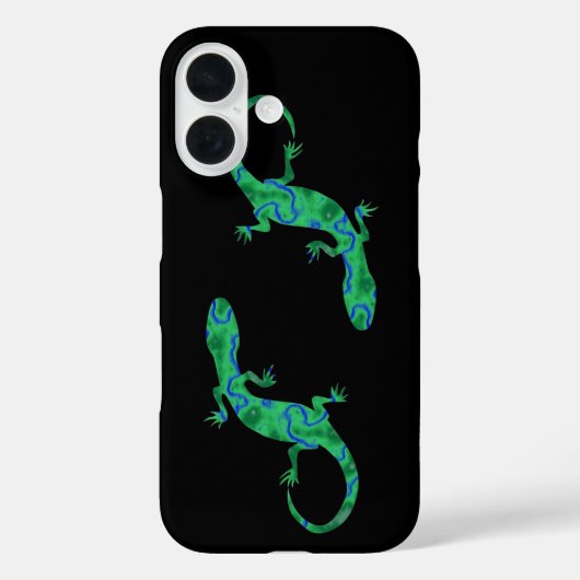 Green Gecko Case-Mate iPhone Hülle (Rückseite)