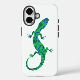 Green Gecko iPhone 16 Hülle