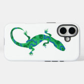 Green Gecko Case-Mate iPhone Hülle (Rückseite (Horizontal))