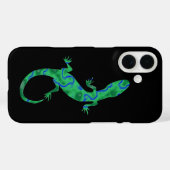 Green Gecko Case-Mate iPhone Hülle (Rückseite (Horizontal))