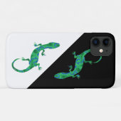Green Gecko Case-Mate iPhone Hülle (Rückseite (Horizontal))