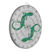 Green Gecko Dartscheibe (Vorderseite Links)